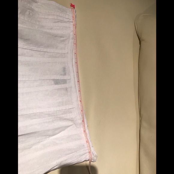 Beautiful linen midi skirt A line - Picture 9 of 9